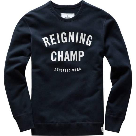 Reigning Champ Other - Reigning Champ Gym Logo Sweatshirt Mens Small New